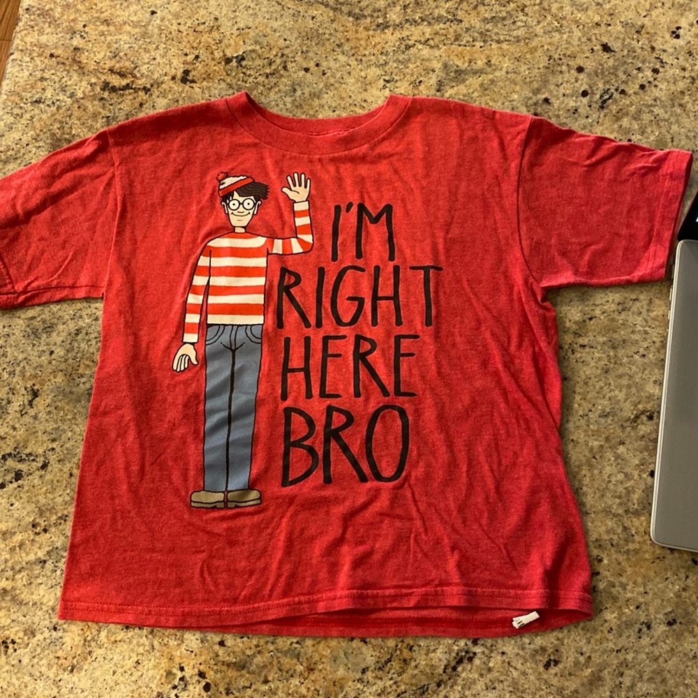 Where’s Waldo? Kids T-Shirt Size 8